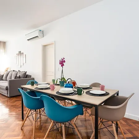 Unhotel - Charmoso Apartamento Temporada Com 3 Quartos Em Copacabana Rio de Janeiro Exterior foto