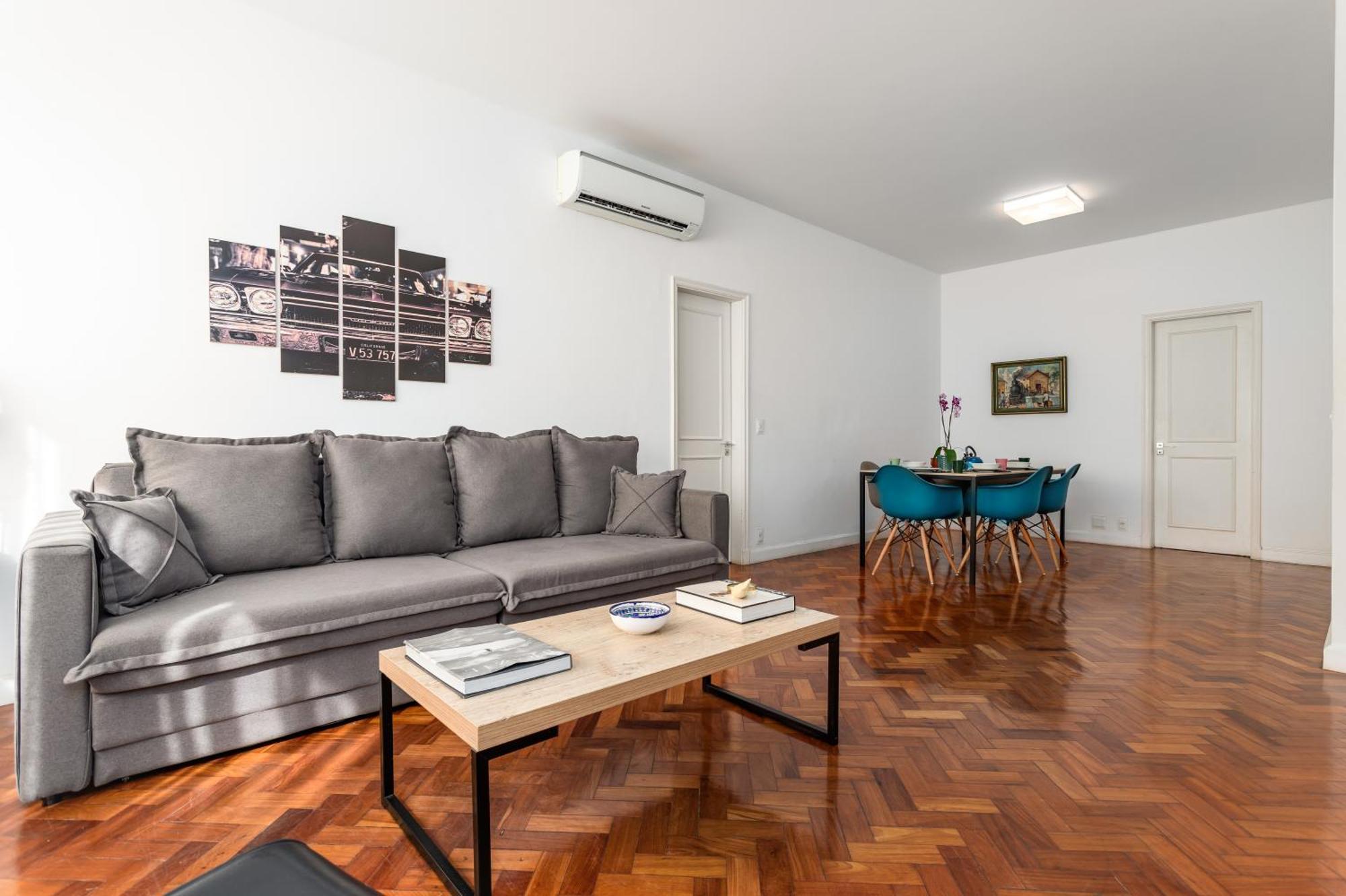 Unhotel - Charmoso Temporada Com 3 Quartos Em Copacabana Apartamento